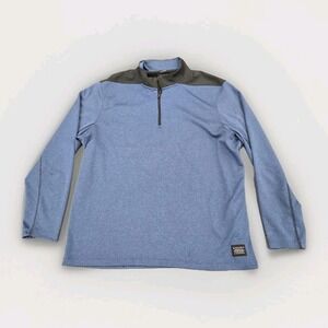 Nike Golf 1/4 Pullover Jacket Mens Sz XL Blue Dri-Fit Long Sleeve  Stretch Sport